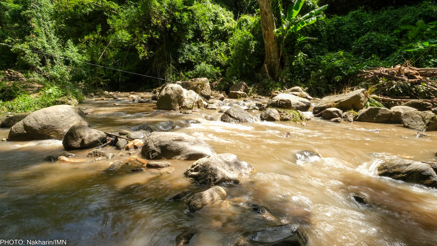 "Sue Thee Anee" is a Karen ritual to express gratitude to the water spirit.