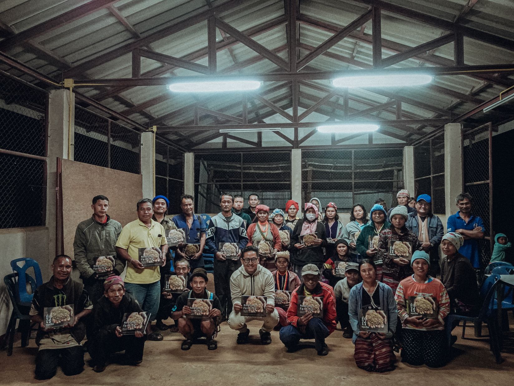 Group photo with Karen Indigenous Peoples